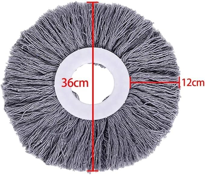 New Magic Mop Replacement Head | 360° Rotating Microfiber Mop for Effortless Cleaning