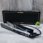 Extreme 480°F Hair Straightener | Professional Titanium Flat Iron with Digital Display, Adjustable Temperature & Fast Heat-Up for Smooth, Shiny & Frizz-Free Hairstyles