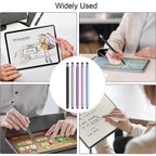 Stylus Pen – 2-in-1 High Sensitivity & Capacitive Touchscreen Pen | Universal Stylus for iPad, iPhone, Samsung, Tablets & All Smartphones (Multi-Colour Lightweight Design)