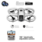 4K Camera Drone with HD FPV | Mini Quadcopter Toy for Beginners | 6-Axis Gyro, Remote Control, Cool LED Lights, Stable Flight & Easy Operation