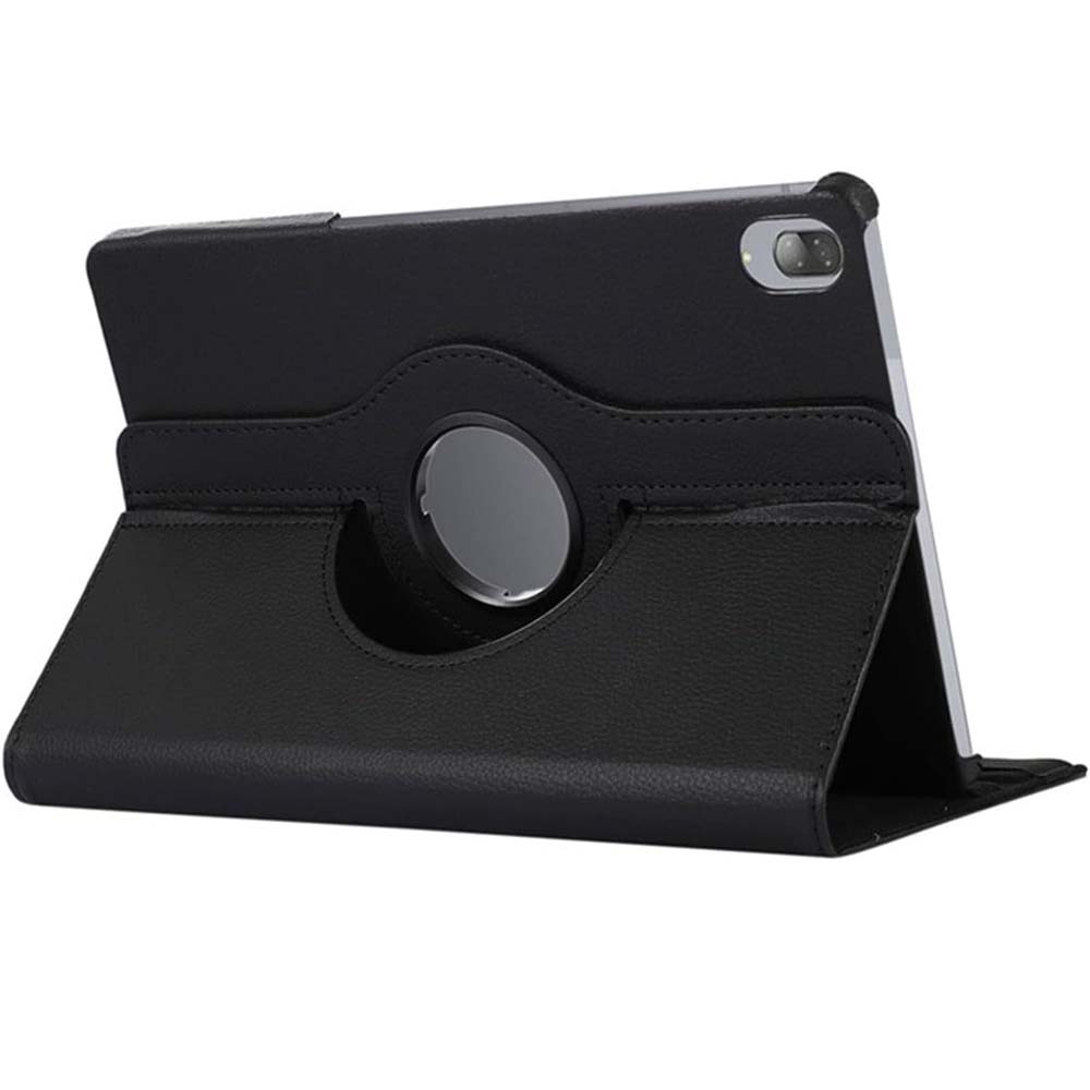 360° Swivel Leather Cover for Honor Pad 8 12" – Anti-Fall Stand, Multi-Angle Viewing & Auto Wake/Sleep Smart Case with Full Protection