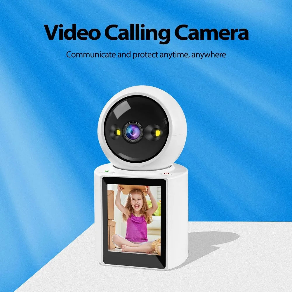 4K 6MP Smart PTZ IP Camera – AI Human Detection, Color Night Vision, Two-Way Audio & One-Click Video Calling for Advanced Home Security