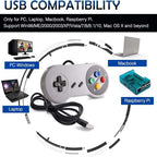 Retro Classic 620-Game Console with Dual Controllers – Plug & Play Mini Gaming System with AV Output – Fun Easter Gift for Kids & Adults