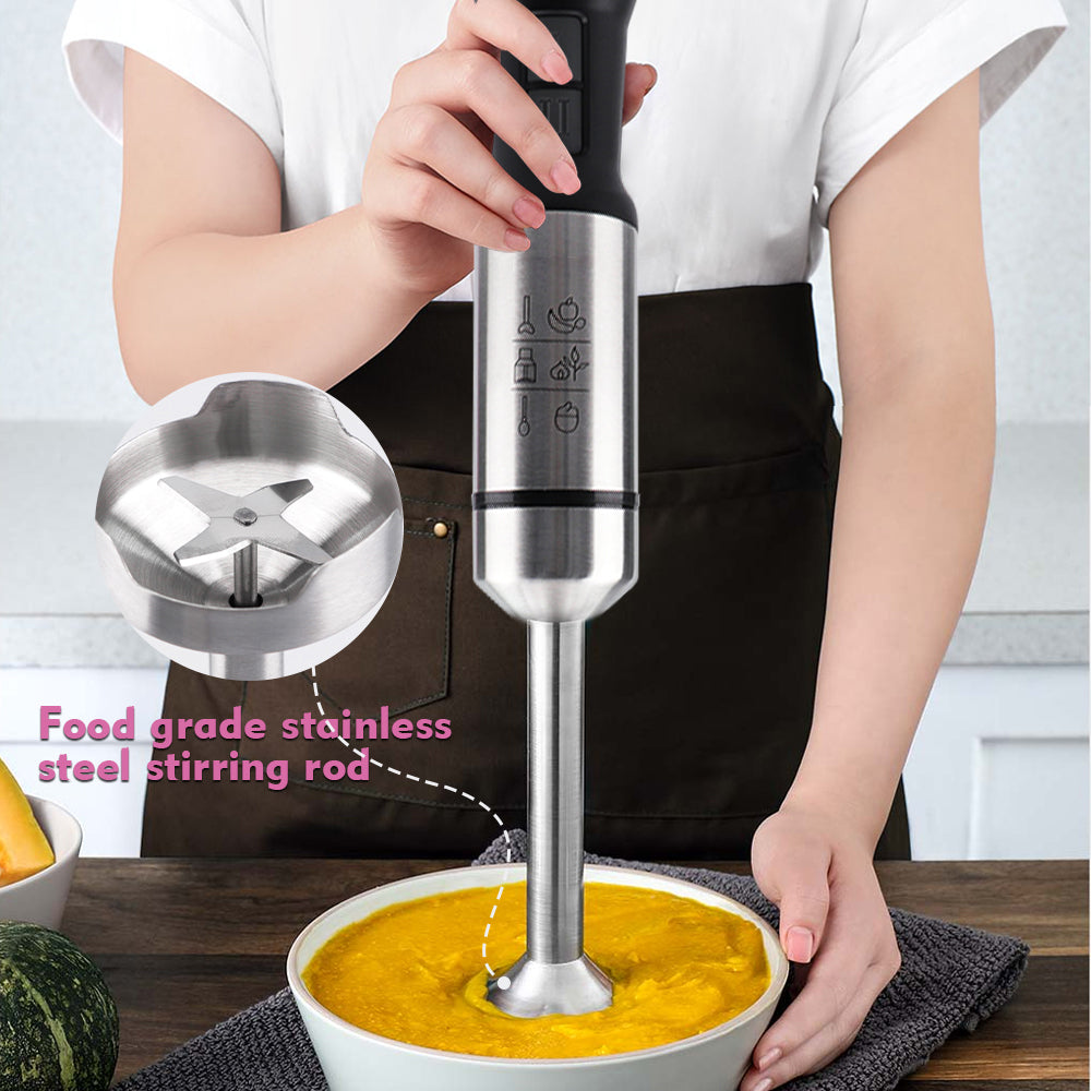 5-in-1 High Speed Blender Set – Juicer, Mixer, Grinder with Egg Breaker, Multipurpose Stainless Steel Blades for Smoothies, Chopping, and Kitchen Prep