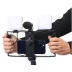 5-in-1 Video Making Kit – Tripod, LED Fill Light, Microphone, Phone Holder & Remote Control | Complete Setup for Content Creation, Vlogging, Live Streaming & Photography