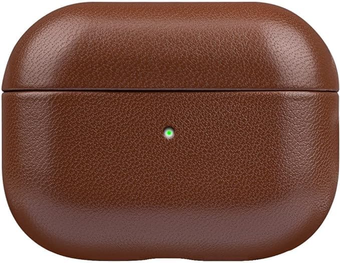 Handmade Series Sheep Leather AirPods Pro Case | Earthy Brown Shockproof Protective Skin