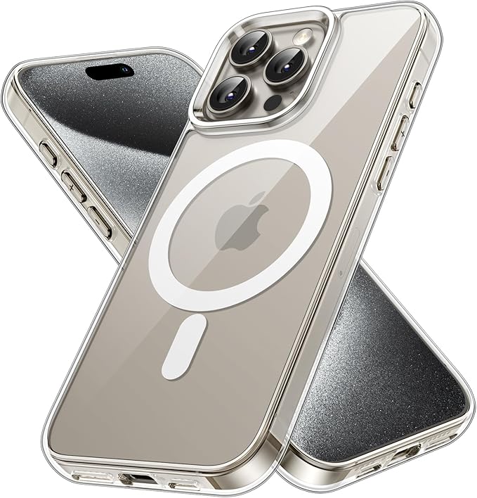 MagSafe Compatible Magnetic Phone Case | Military-Grade Protection for iPhone 15 Series
