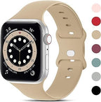 Silicone Strap Wristbands | Sport Replacement Bands for 42/44mm Series Watches