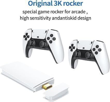 Retro Game Stick M15 | 64GB TV Gaming Console with 20,000+ Games | 4K HDMI-Compatible