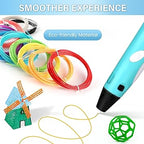 3D Pen Upgrade | Intelligent Printing Pen with LCD Screen & 12 PLA Colors for Creative Fun