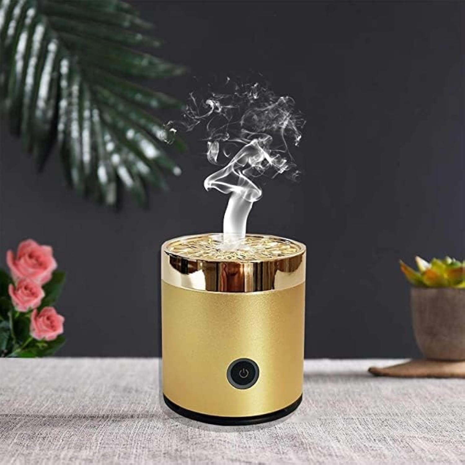 Electric Mini Bakhoor Burner for Car | Black Portable Aroma Diffuser
