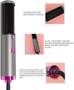 3-in-1 Hot Air Brush | Dry, Straighten, and Curl | Effortless Hair Styling Made Simple