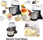 Hand Food Automatic Mixer | 7-Speed Egg Beater & Blender for Cake, Bread, & Baking