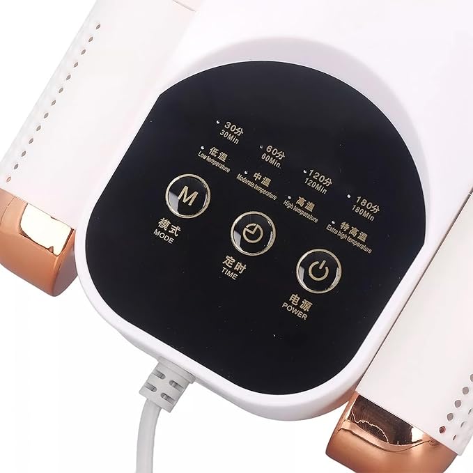 Electric Shoe Dryer with Adjustable Rack & Timer | Multi-Functional Boot & Glove Warmer | Efficient Dryer for Sweaty Shoes