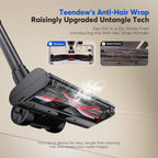 Cordless Stick Vacuum Cleaner – 2-Speed, 800W Suction, Lightweight, Perfect for Pet Hair, Home, Hard Floor, Carpet, and Car Cleaning