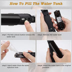 Professional Steam Ceramic Hair Straightener & Curling Iron | 3-in-1 Ionic Vapor Styler