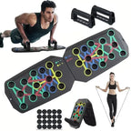 12-in-1 Compression Training Plate Machine | Home Fitness & Workout System for Men & Women