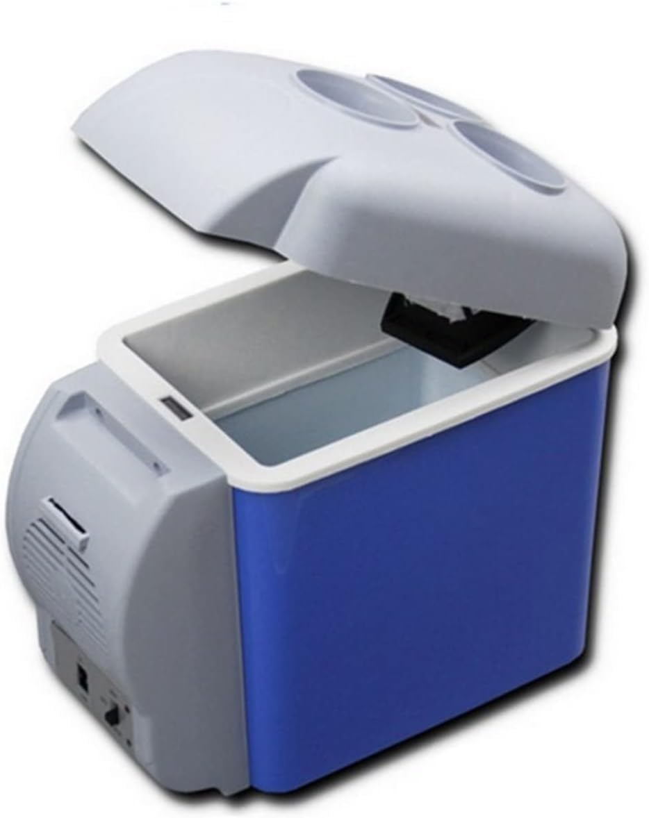 Compact 12V 7.5L Mini Car Fridge | Dual Cooler & Warmer Portable Travel Refrigerator