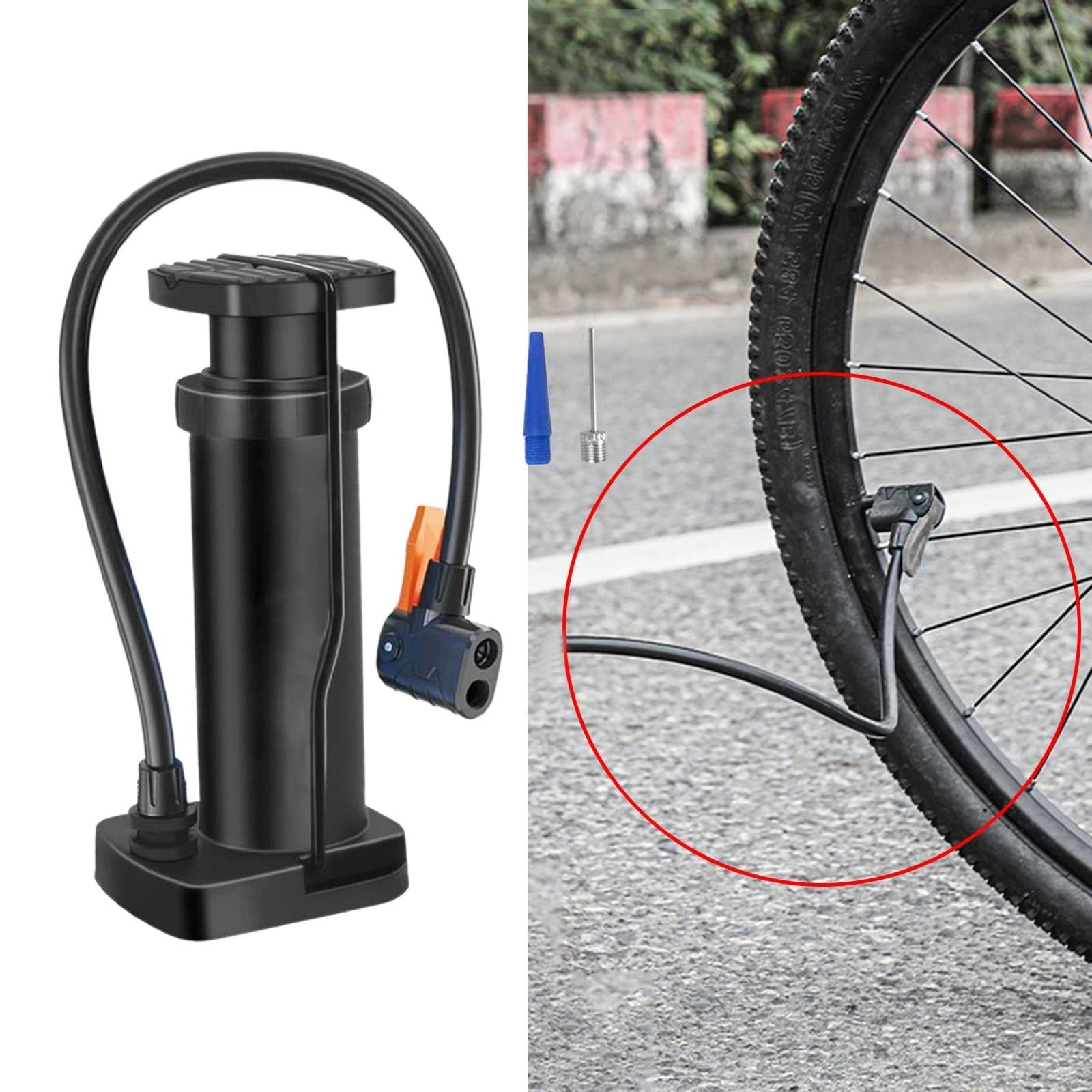Portable Mini Foot Pump | High-Pressure Aluminum Alloy Air Inflator with Foot Pedal