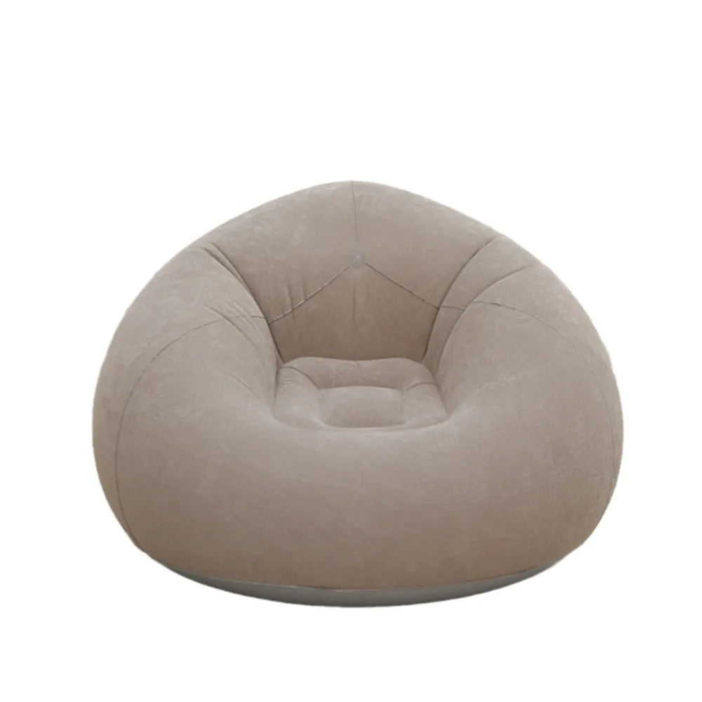 Portable Quick-Inflatable Sofa Chair | Plush & Comfortable for Indoor & Outdoor Use | Ideal for Living Room, Bedroom, Camping (Multi-Color)