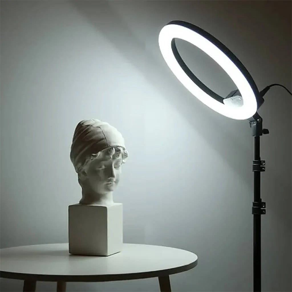 RL-18 LED Soft Ring Light – Perfect Lighting for Makeup, Photography & Vlogging