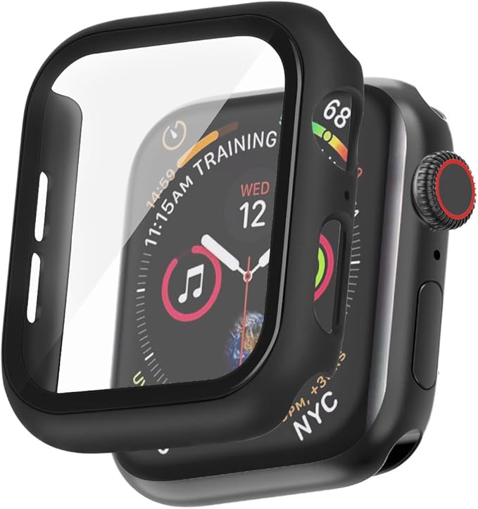 Shockproof Case with Tempered Glass for T500+, T600, T900, W34, W26 Smartwatches
