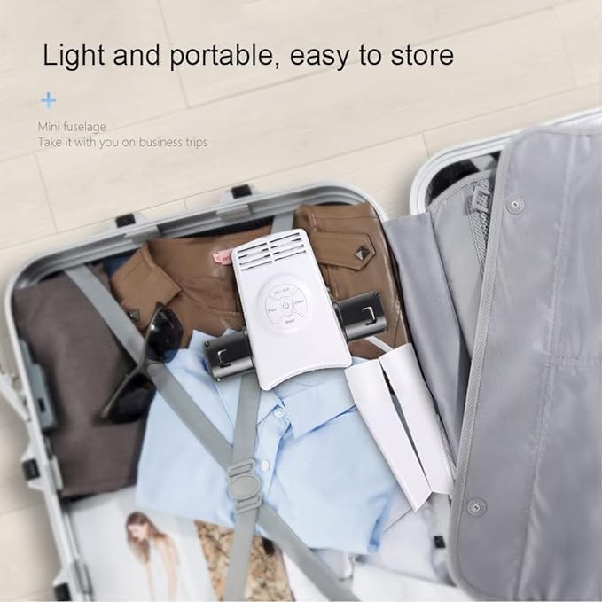 Portable Electric Dryer | Folding Clothes Hanger with Dual Mode for Travel and Home