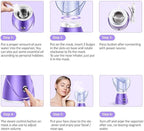 Professional Facial Steamer | Portable Spa Experience for Deep Cleansing and Hydration