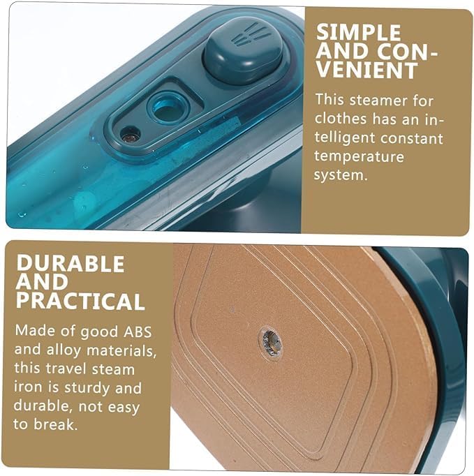 Portable Steamer for Clothes | Lightweight Travel Steamer with Basket for Home & Travel