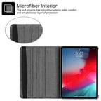iPad Pro 13" M4 (2024) 360° Rotating Case – Premium Leather Cover with Auto Sleep/Wake, Multi-Angle Stand, and Full Protection (Multi Colour)