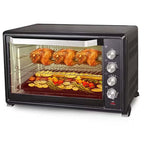 OE-1419 55L Electric Countertop Oven – Rotisserie & Convection Function, Auto Shut-Off, Stainless Steel Heating for Baking, Toasting, Broiling, Family-Sized Cooking