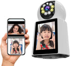 4K HD Indoor Security Camera – 360° Rotation, Night Vision, Two-Way Audio, Motion Alerts, App Control, Ideal for Pets, Babies, and Nanny Monitoring