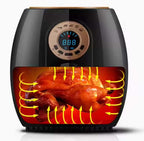 4.5L Digital Air Fryer – 2400W Oil-Free Cooker with LED Touch Screen, 8 Presets, Fast Heating for Easy, Healthy Family Meals Every Day