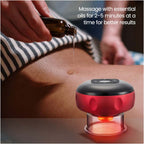 Smart Electric Cupping Device with 5 Massage Modes & Heating Therapy – Full Body Vacuum Massager for Deep Muscle Relaxation & Pain Relief
