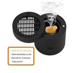 Charcoal Arabic Bakhoor Burner | Portable Electric Incense Heater for Middle Eastern Oud & Bakhoor | Safe, Smokeless Traditional Scent Diffuser for Home, Car & Office