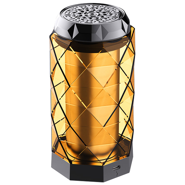 Elegant USB Rechargeable Incense Burner – Portable Oud & Bakhoor Fragrance Diffuser (Orange)