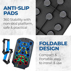 12-in-1 Compression Training Plate Machine | Home Fitness & Workout System for Men & Women