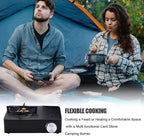 Mini Camping Stove | 3500W Portable Small Stove with Safety Features | Compact & Efficient Outdoor Cooking