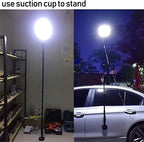 360° Multifunction Outdoor LED Light | 5M Fishing Rod Lamp with IR Remote | 3 Modes | 800W Camping Lantern
