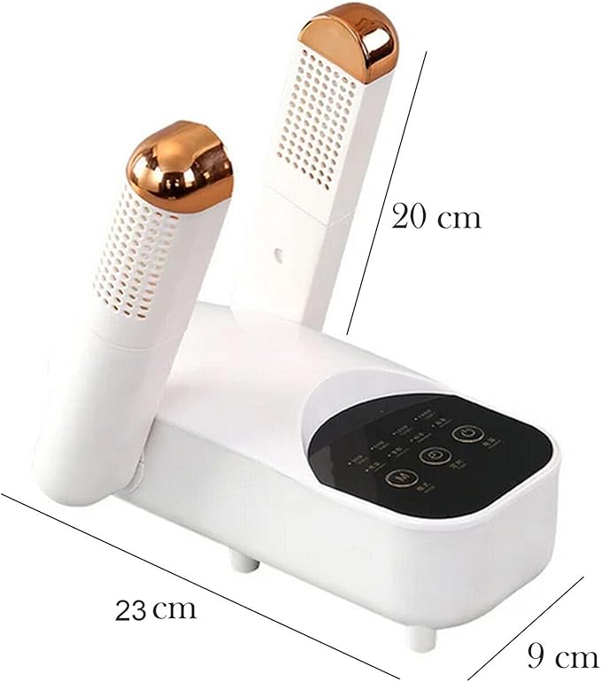 Electric Shoe Dryer with Adjustable Rack & Timer | Multi-Functional Boot & Glove Warmer | Efficient Dryer for Sweaty Shoes
