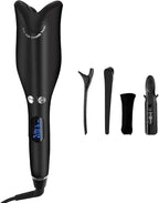 Spin N Curl Ceramic Rotating Hair Curler | Auto-Curling Tool for Effortless Curls & Waves | Salon-Quality Results at Home