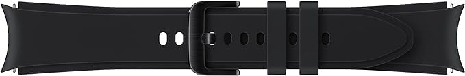 Sport Ridge Samsung Watch Band | 20mm Black M/L Size | Durable, Comfortable Replacement Strap