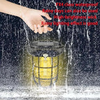 Portable Hanging Solar Light | Waterproof Outdoor Induction Lamp for Camping, Gardens, and Patios