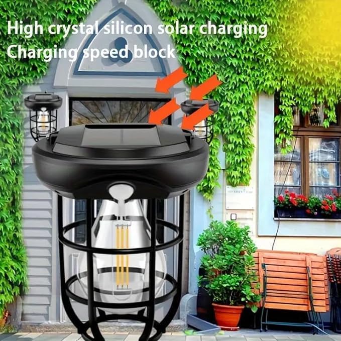 Portable Hanging Solar Light | Waterproof Outdoor Induction Lamp for Camping, Gardens, and Patios