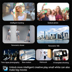 Q18 Mobile Phone Selfie Stick | Anti-Shake Gimbal Stabilizer, Single-Axis Tripod & Fill Light | Ultimate Handheld Content Creation Tool