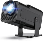 Android 11 HY320 Projector | 390 ANSI Lumens | 4K Native 1080p Dual WiFi6 & BT5.0 | Portable Outdoor Cinema | HY300 Upgrade