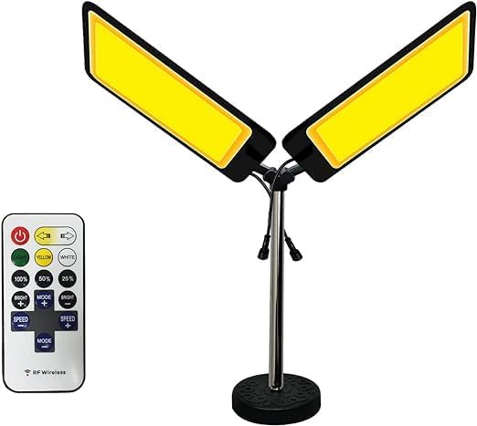 CONPEX LED Work Light | 20,000LM Dual-Head Adjustable Magnetic Light for Workshop & Camping