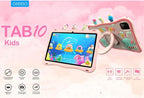 Tab10 10.1 Inch Kids Tablet - 6GB RAM, 128GB ROM, 8000 mAh Battery, Durable Design with Parental Controls and Educational Apps for Fun & Learning