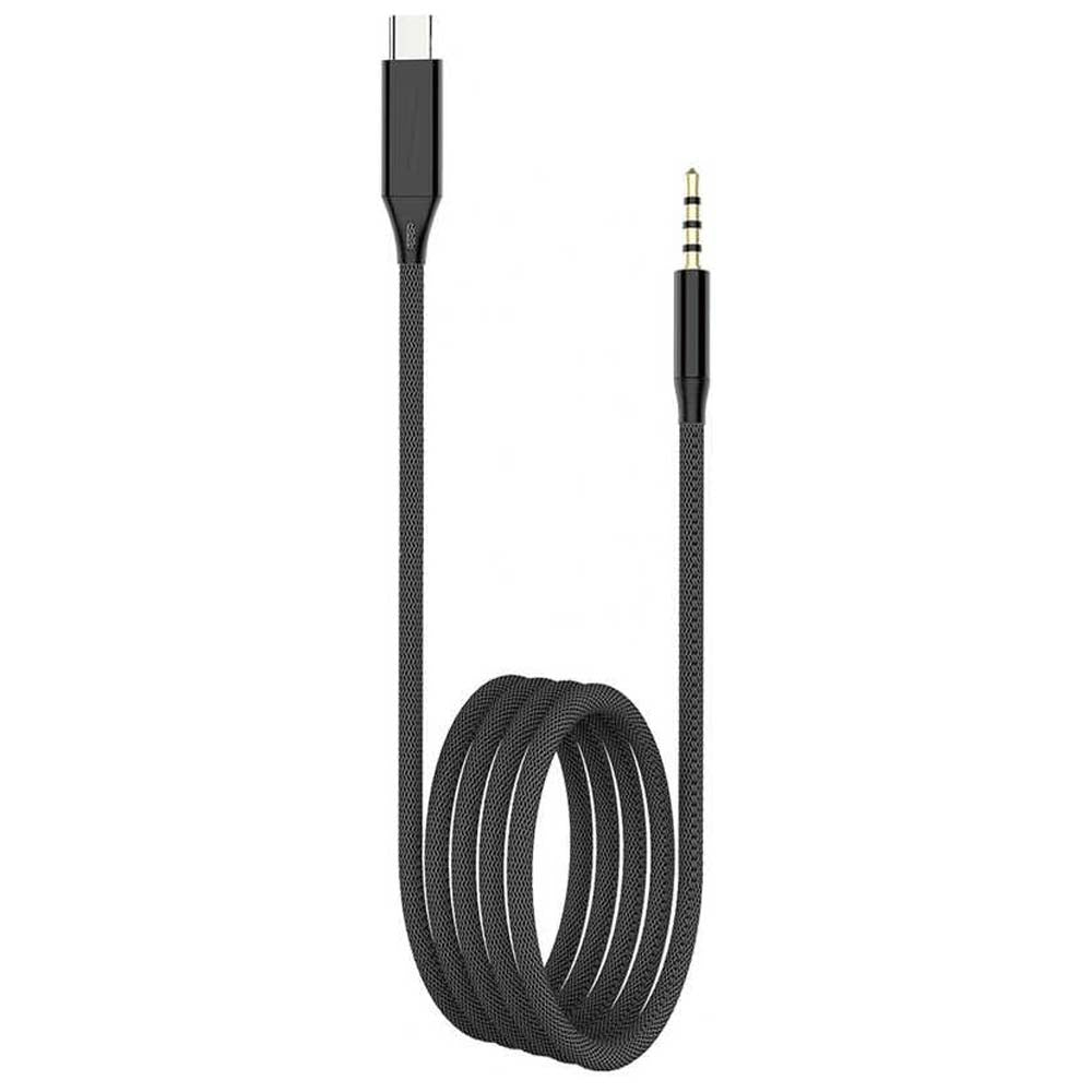 GAC-365 Type-C to 3.5mm Aux Audio Cable | 100cm Plug & Play Audio Cable | Durable Design for Car, Home, & On-the-Go Use | High-Quality Sound Output