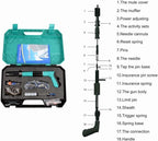 Mini Nail Fixation Tool – Compact Manual Steel Nail Gun for Concrete and Masonry Applications